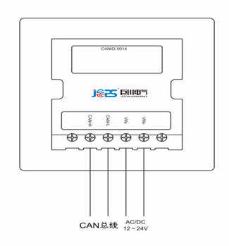 巨川電氣智能面板接線圖